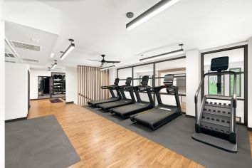Fitness center at MAA 1225 luxury apartment homes in Charlotte, NC