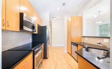 Kitchen at MAA Enclave luxury apartment homes in Charlotte, NC