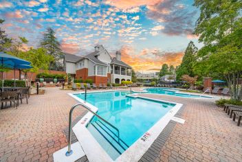 Pool at MAA South Park luxury apartment homes in Charlotte, NC