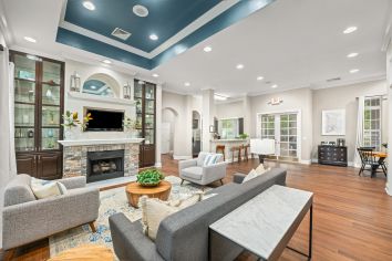 Clubhouse at MAA Arringdon luxury apartment homes in Morrisville, NC