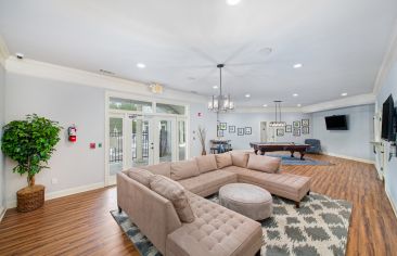 Lounge at MAA Brierdale luxury apartment homes in Raleigh, NC