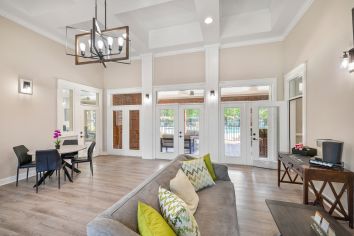 Lounge at MAA Providence luxury apartment homes in Raleigh, NC