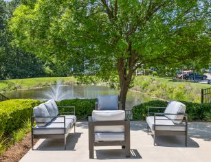 Pond at MAA Providence luxury apartment homes in Raleigh, NC