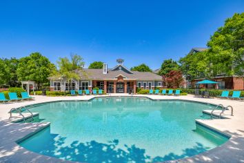 Pool at MAA Providence luxury apartment homes in Raleigh, NC