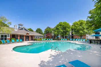 Pool at MAA Providence luxury apartment homes in Raleigh, NC