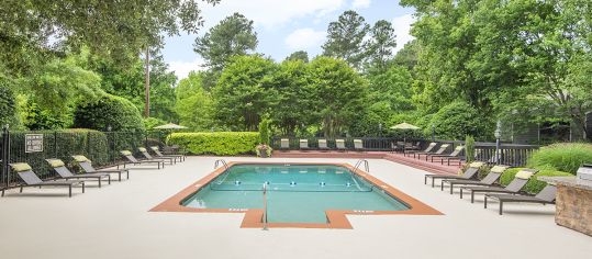 Pool 1 at MAA Spring Creek luxury apartment homes in Greenville, SC