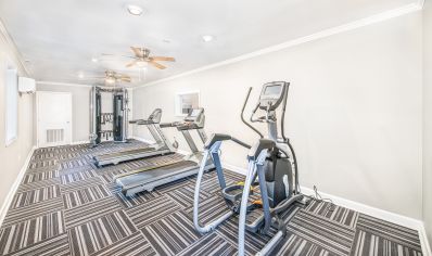 Fitness center at MAA Spring Creek luxury apartment homes in Greenville, SC