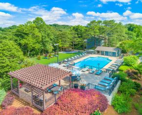 Pool at Windridge luxury apartment homes in Chattanooga, TN