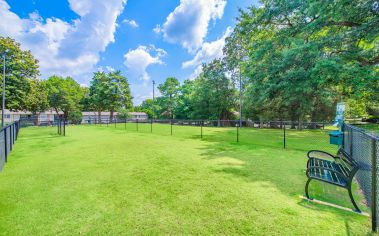 Dog Park at Kirby Station luxury apartment homes in Memphis, TN