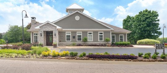 Daytime Exterior at Reserve at Dexter Lake luxury apartment homes in Memphis, TN