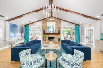 Lounge at MAA Murfreesboro luxury apartment homes in Murfreesboro, TN