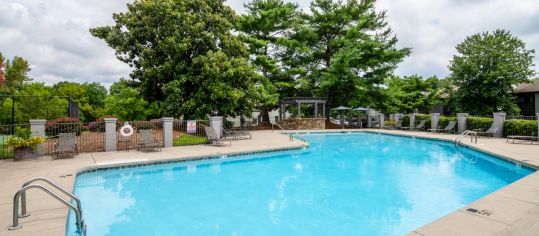 Pool at MAA Park luxury apartment homes in Hermitage, TN