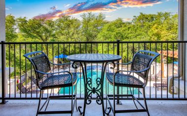 Leasing Office Balcony at MAA Barton Creek in Austin, TX