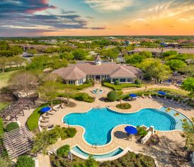 Aerial Pool 2 at maa cedar park in Austin, TX
