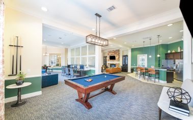 Billiards at MAA Double Creek luxury apartment homes in Austin, TX