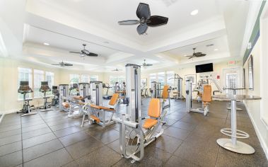 Fitness Center at MAA Double Creek luxury apartment homes in Austin, TX