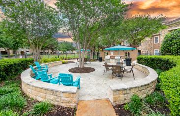 Pool Patio Area at MAA Round Rock in Austin, TX