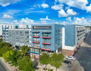 Exterior leasing office at MAA South Lamar in Austin, TX