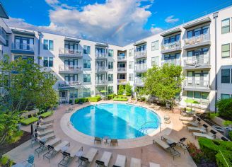 Pool area at MAA South Lamar in Austin, TX