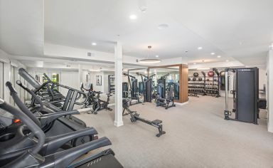 Fitness center at MAA West Austin luxury apartment homes in Austin, TX