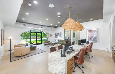 Leasing interior at MAA West Austin luxury apartment homes in Austin, TX