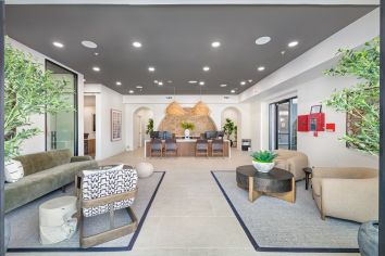 Leasing interior at MAA West Austin luxury apartment homes in Austin, TX