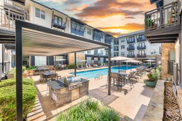 Pool at MAA West Austin luxury apartment homes in Austin, TX