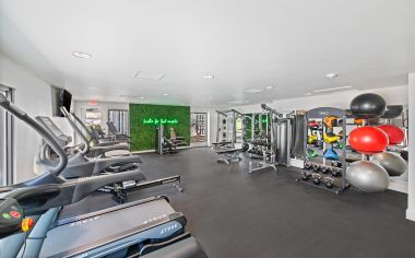 Gym Area at MAA East Austin in Austin, TX