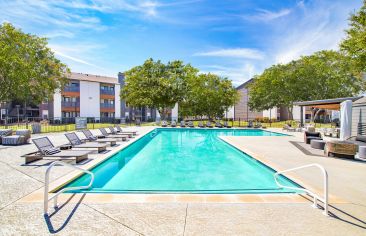 Pool at MAA East Austin luxury apartment homes in Austin, TX