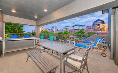 Sky Lounge at MAA Abbey luxury apartment homes in Dallas, TX