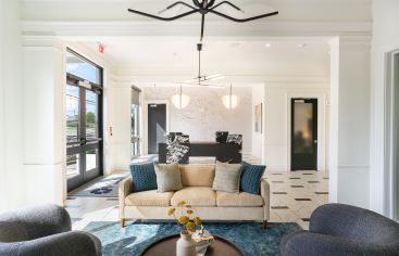 Leasing office at MAA Cathedral Arts Luxury apartment homes in Dallas, TX