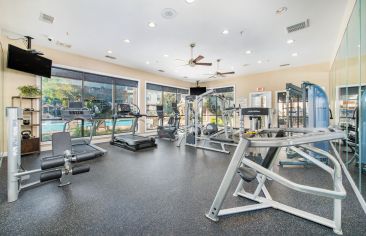 Fitness Center at MAA Fairview in Dallas, TX