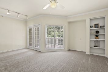 Living Room at Venue at Stonebridge Ranch luxury apartment homes in McKinney, TX