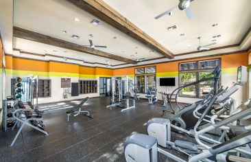 Fitness center at MAA Bulverde luxury apartment homes in San Antonio, TX