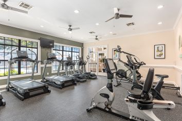 Fitness at MAA Haven at Blanco luxury apartment homes in San Antonio, TX