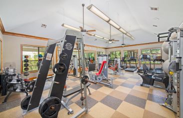 Fitness at MAA Westover Hills luxury apartment homes in San Antonio, TX