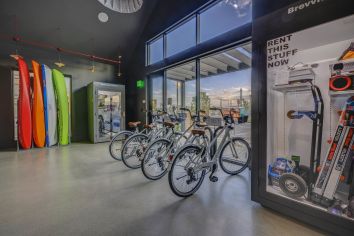Bicycle at MAA at Daybreak luxury apartment homes in South Jordan, UT