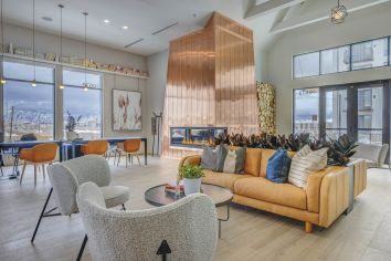 Clubhouse at MAA at Daybreak luxury apartment homes in South Jordan, UT