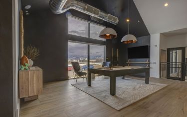 Pool table at MAA at Daybreak luxury apartment homes in Salt Lake City, UT