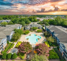 Drone Pool View at Adalay Bay in Chesapeake, VA