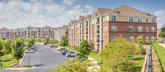 Exterior 2 at The Apartments at Cobblestone Square in Fredericksburg, VA