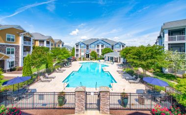 Pool at Seasons at Celebrate Virginia luxury apartment homes in Fredericksburg, VA