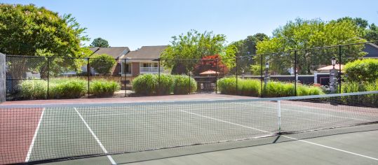 Tennis Courts at Township at Hampton Woods luxury apartment homes in Hampton, VA