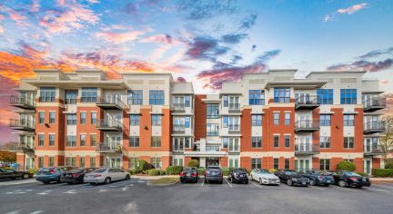 Building at Radius luxury apartment homes in Newport News, VA