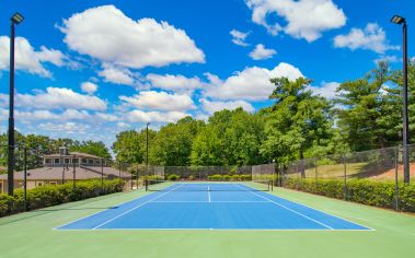 Tennis court at Colonial Village at West End in Richmond, VA