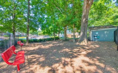 Dog park at Colonial Village at West End in Richmond, VA