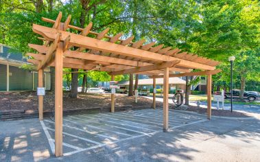 Car station at Colonial Village at West End in Richmond, VA