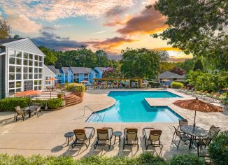 Pool at MAA Chase Gayton luxury apartment homes in Richmond, VA