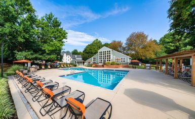 Pool at MAA Chase Gayton luxury apartment homes in Richmond, VA