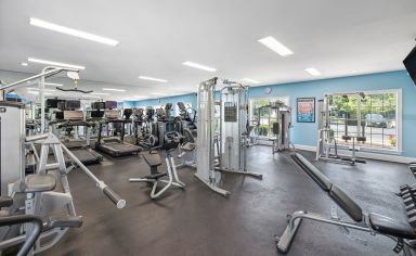 Fitness center at MAA Centreville luxury apartment homes in Centreville, VA